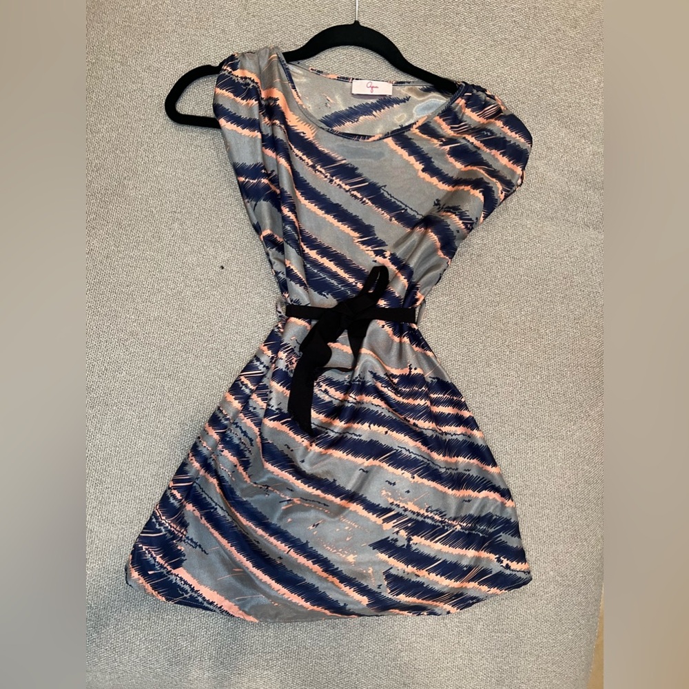Aqua Girls Multi Color Dress